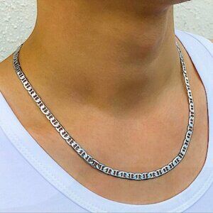 STERLING SILVER MARINER NECKLACE